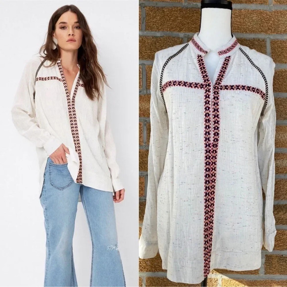 Tularosa Wyatt Tunic shirt size medium - Picture 1 of 15